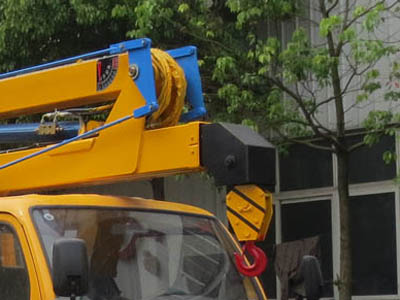 東風雙排12米藍牌高空作業車