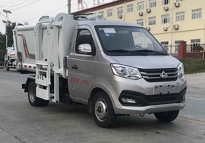 帝王環衛牌HDW5035ZZZS6型自裝卸式垃圾車